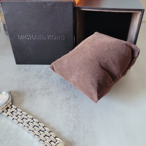 Michael Kors Empty Watch Box with Pillow - Great for Storage, Display, or Resale - Picture 4 of 6